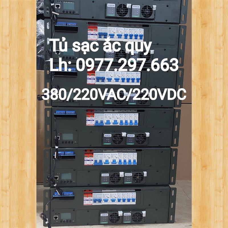 Tủ Sạc Ắc Quy 380 Sang 220VAC/220VDC 20A