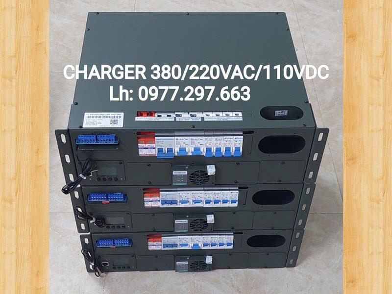 Tủ Sạc Ắc Quy 380VAC Sang 220VAC/110VDC 10A đến 400A