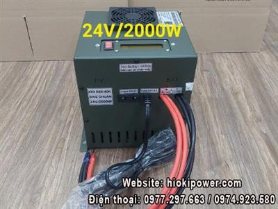 Kích điện Inverter Sin chuẩn 24VDC/3000VA/2000W