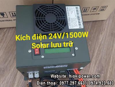 Biến tần Solar lưu trữ độc lập nối lưới 24V/1500W