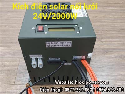 Biến tần Solar lưu trữ độc lập nối lưới 24V/2KVA